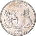 Coin, United States, Wisconsin, Quarter, 2004, U.S. Mint, Denver, MS(65-70)