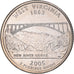 Coin, United States, West Virginia, Quarter, 2005, U.S. Mint, Philadelphia