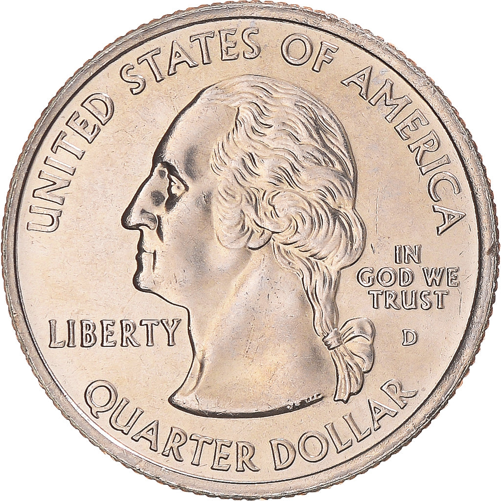 Monnaie, États-Unis, Arizona, Quarter, 2008, U.S. Mint, Dahlonega, FDC