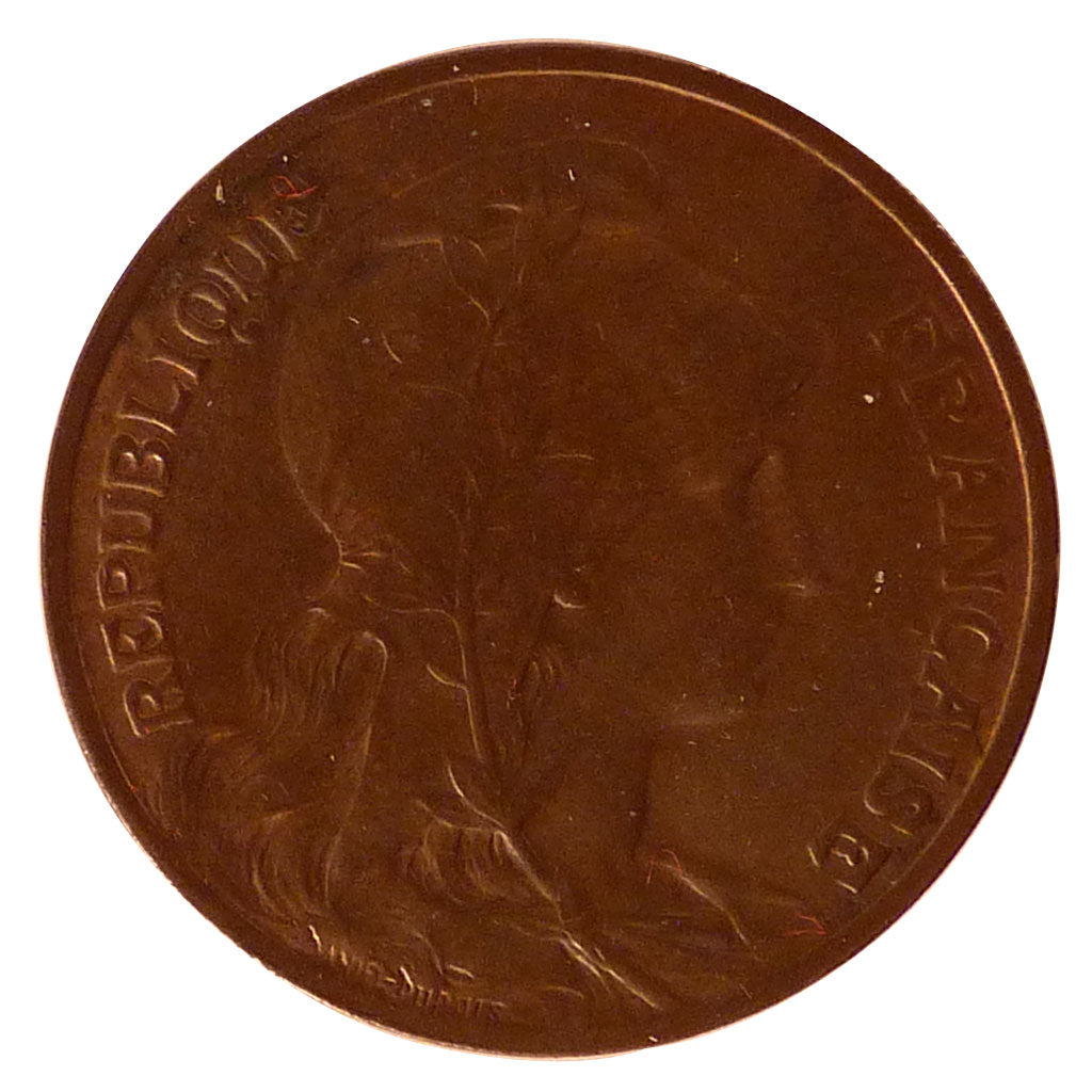 FRANCE, Dupuis, 10 Centimes, 1912, Paris, MS(60-62), Bronze, 30, Gadoury #277,..