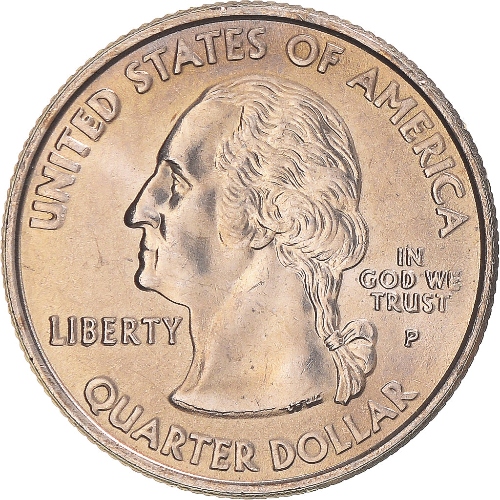 Coin, United States, New Hampshire, Quarter, 2000, U.S. Mint, Philadelphia