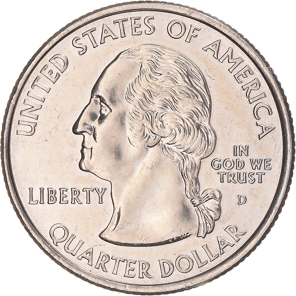 Moneta, Stati Uniti, Vermont, Quarter, 2001, U.S. Mint, Denver, FDC, Rame