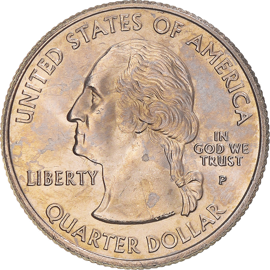 Moneta, Stati Uniti, North Carolina, Quarter, 2001, U.S. Mint, Philadelphia