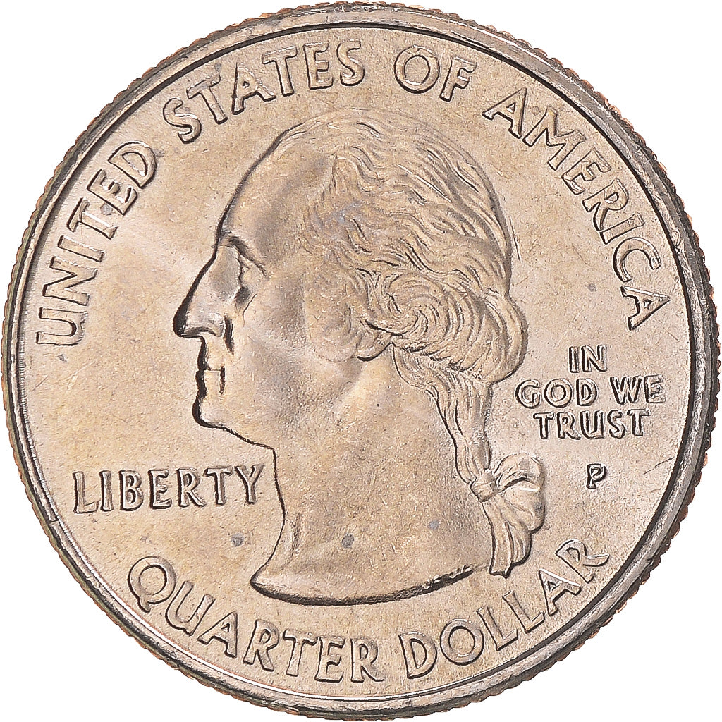 Monnaie, États-Unis, Ohio, Quarter, 2002, U.S. Mint, Philadelphie, FDC