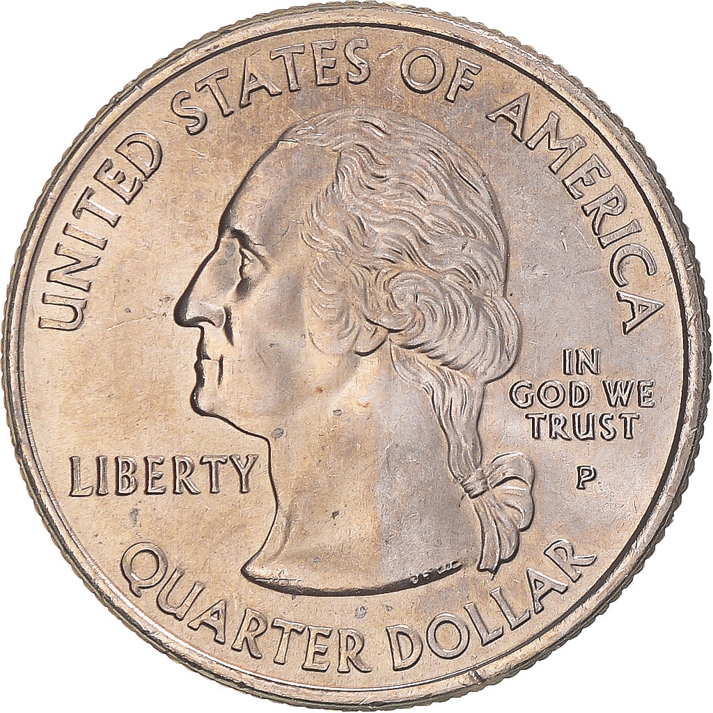 Münze, Vereinigte Staaten, Mississippi, Quarter, 2002, U.S. Mint, Philadelphia