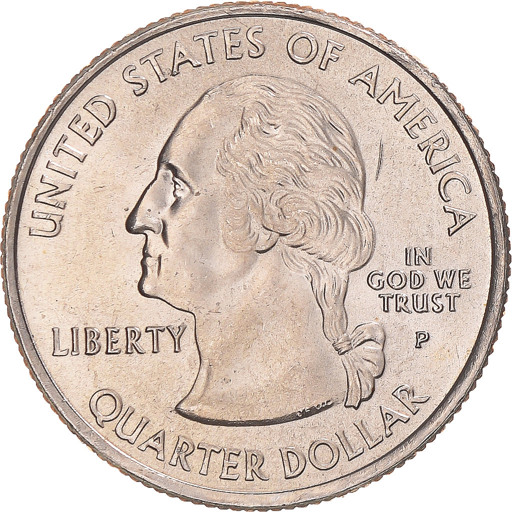 Moneta, Stati Uniti, Michigan, Quarter, 2004, U.S. Mint, Philadelphia, FDC, Rame