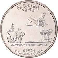 Coin, United States, Florida, Quarter, 2004, U.S. Mint, Denver, MS(65-70)