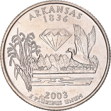 Munten, Verenigde Staten, Arkansas, Quarter, 2003, U.S. Mint, Philadelphia, FDC