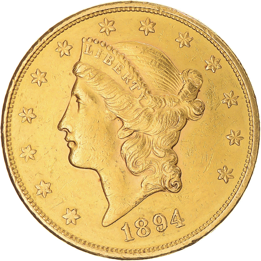 Münze, Vereinigte Staaten, Liberty Head, $20, Double Eagle, 1894, U.S. Mint