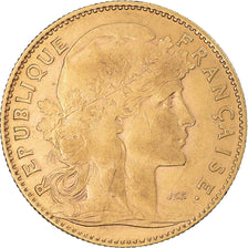 Coin, France, Marianne, 10 Francs, 1907, Paris, EF(40-45), Gold, KM:846