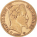 Moneta, Francia, Napoleon III, 10 Francs, 1863, Paris, MB+, Oro, KM:800.1