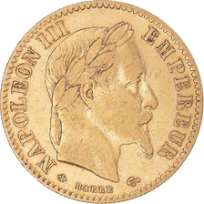 Monnaie, France, Napoleon III, 10 Francs, 1864, Paris, TB+, Or, Gadoury:1015