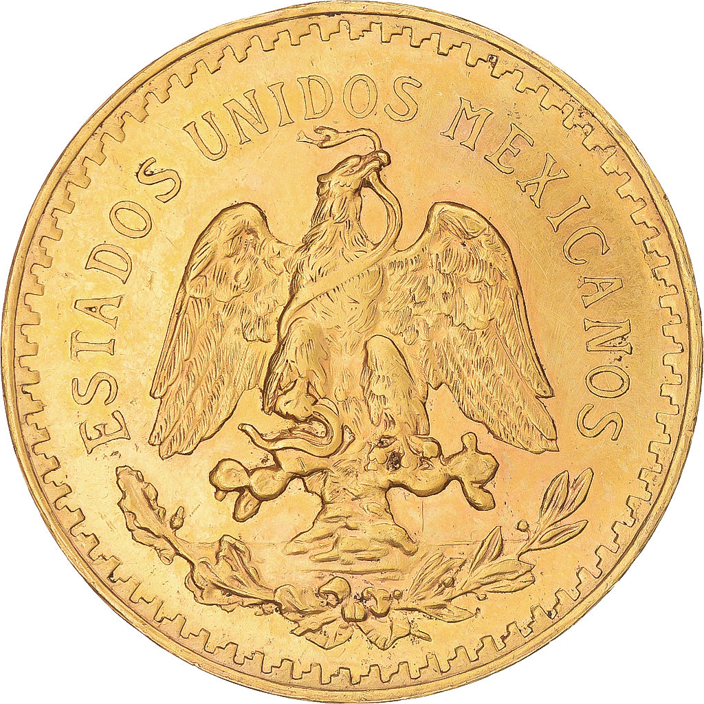 Moneda, México, 50 Pesos, 1946, Mexico City, EBC+, Oro, KM:481