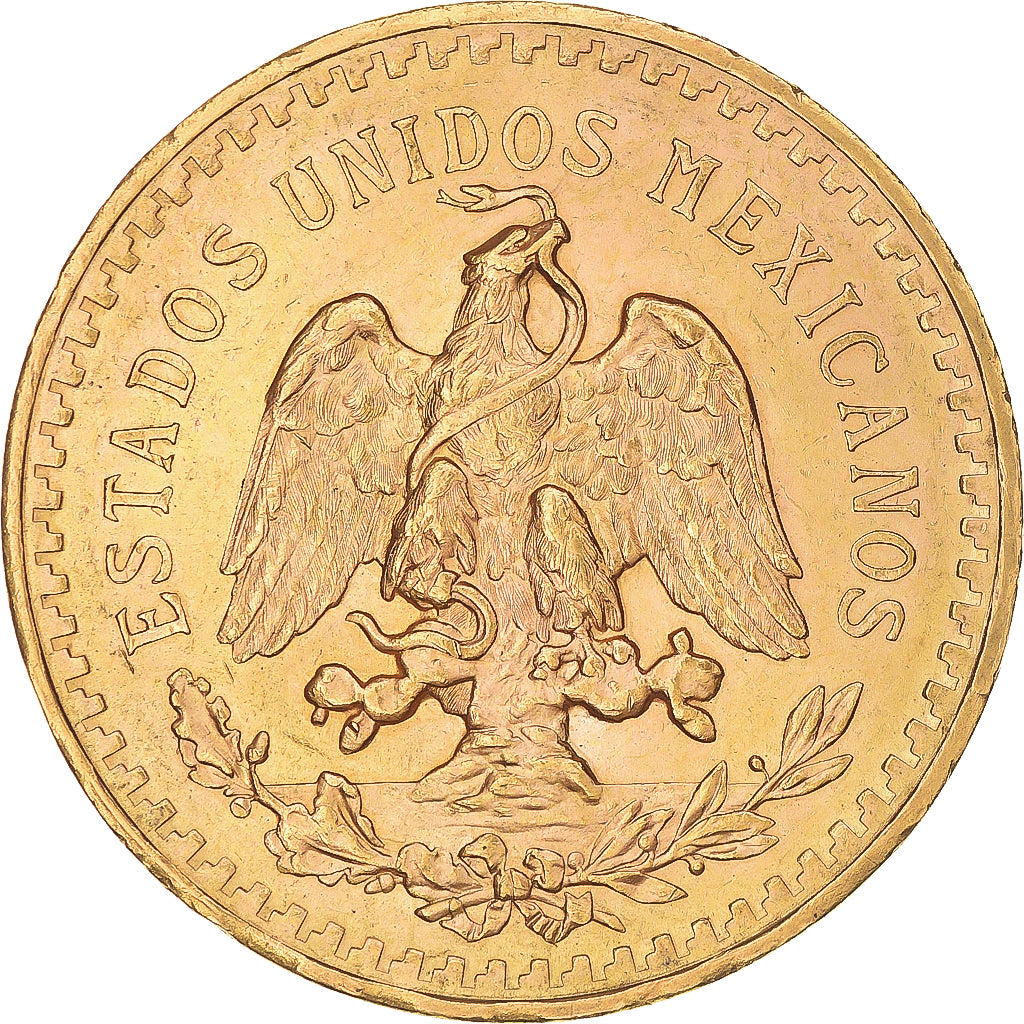 Moneda, México, 50 Pesos, 1946, Mexico City, EBC, Oro, KM:481