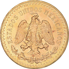 Moneda, México, 50 Pesos, 1947, Mexico City, EBC, Oro, KM:481