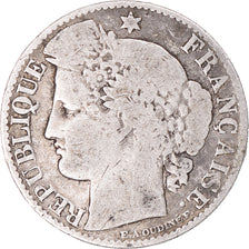 Munten, Frankrijk, Cérès, 50 Centimes, 1888, Paris, FR, Zilver, KM:834.1