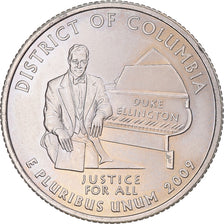 Moneda, Estados Unidos, District of Columbia, Quarter, 2009, U.S. Mint