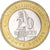 Moeda, Maurícia, 20 Rupees, 2007, AU(55-58), Bimetálico, KM:66