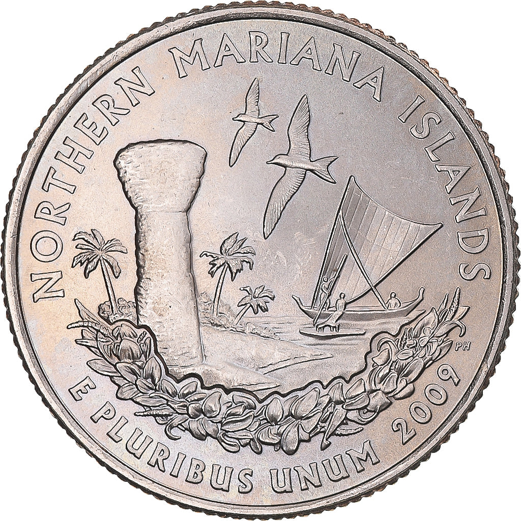 Münze, Vereinigte Staaten, Northern Mariana Islands, Quarter, 2009, U.S. Mint