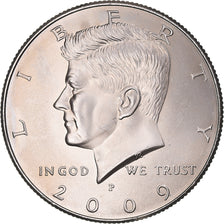 Coin, United States, John F. Kennedy, Half Dollar, 2009, Philadelphia