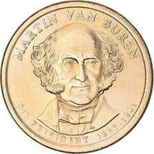 Coin, United States, Martin Van Buren, Dollar, 2008, U.S. Mint, Denver