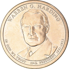Coin, United States, Warren G. Harding, Dollar, 2014, Philadelphia, MS(60-62)