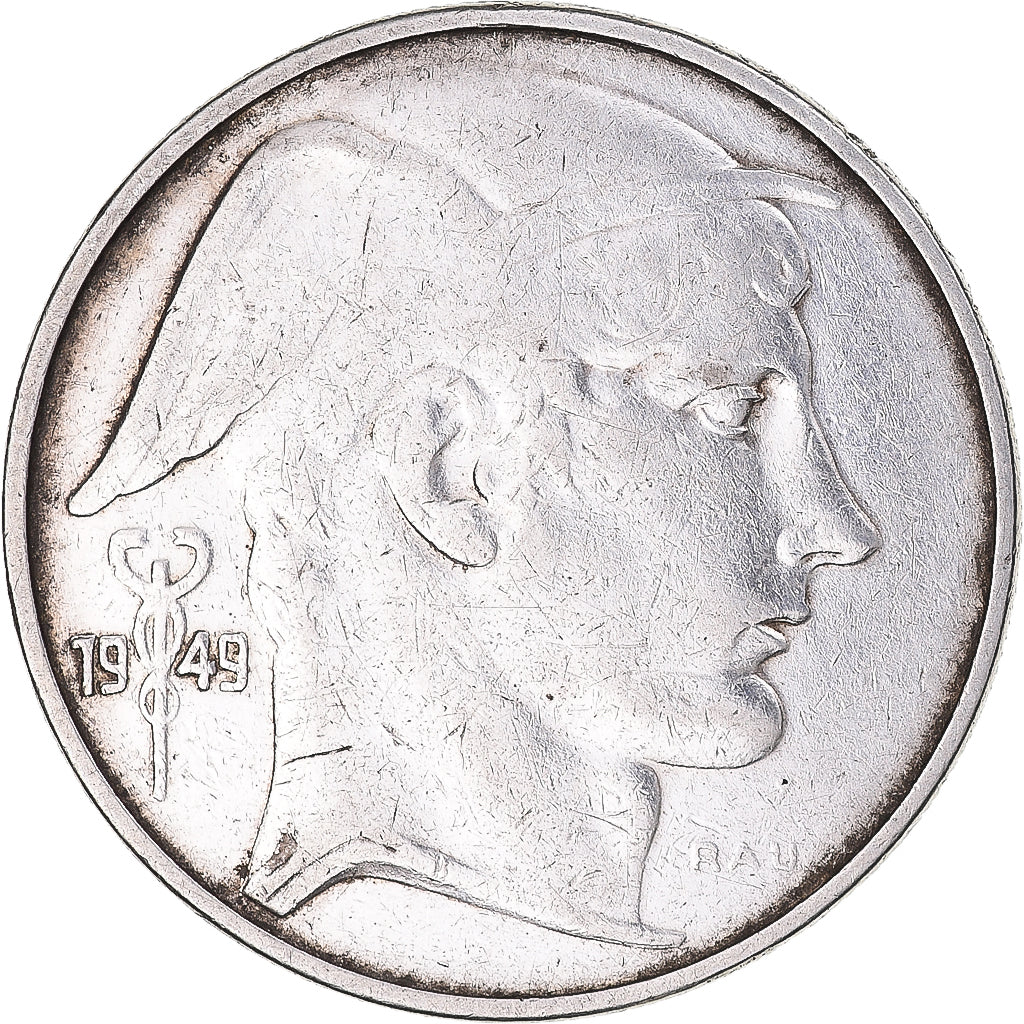 Coin, Belgium, Régence Prince Charles, 20 Francs, 20 Frank, 1949, Brussels