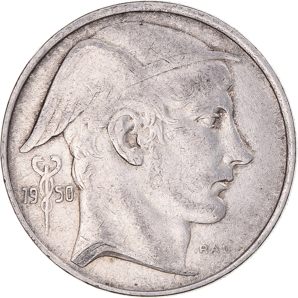 Coin, Belgium, Régence Prince Charles, 20 Francs, 20 Frank, 1950, Brussels