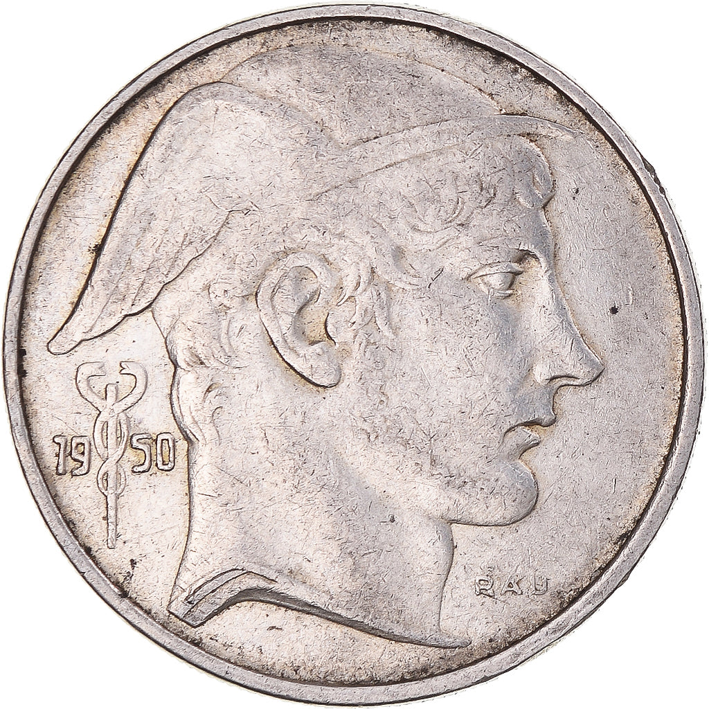 Coin, Belgium, Régence Prince Charles, 20 Francs, 20 Frank, 1950, Brussels