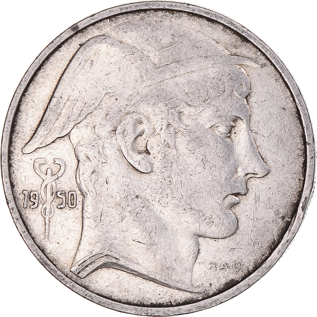 Moneta, Belgio, Régence Prince Charles, 20 Francs, 20 Frank, 1950, Brussels