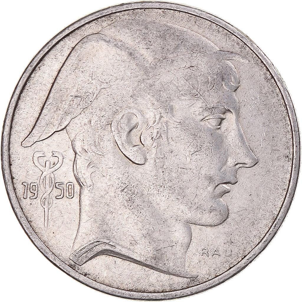 Coin, Belgium, Régence Prince Charles, 20 Francs, 20 Frank, 1950, Brussels