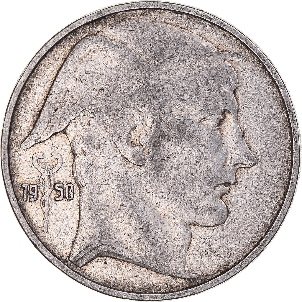 Coin, Belgium, Régence Prince Charles, 20 Francs, 20 Frank, 1950, Brussels