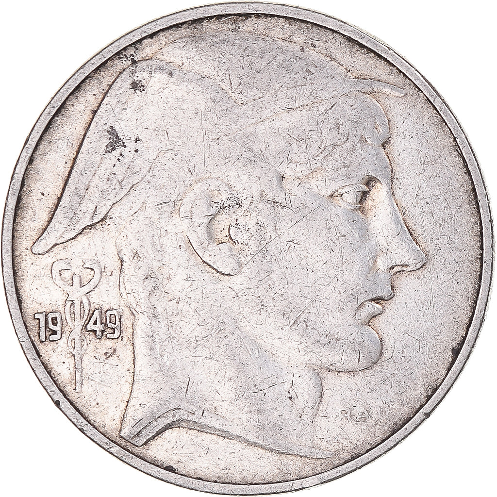 Coin, Belgium, Régence Prince Charles, 20 Francs, 20 Frank, 1949, Brussels