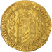 Francia, Charles VII, Royal d'or, 1422-1461, St André-Lés-Avignon, Rare, EBC