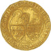 Moneda, Francia, Henri VI, Salut d'or, 1422-1453, Saint Lô, Rare, EBC, Oro