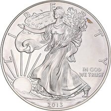 Monnaie, États-Unis, 1 Dollar, 1 Oz, 2013, Philadelphie, SPL, Argent, KM:273
