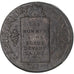Coin, France, Sol aux balances françoise, Sol, 1793, Metz, VF(30-35), Bronze