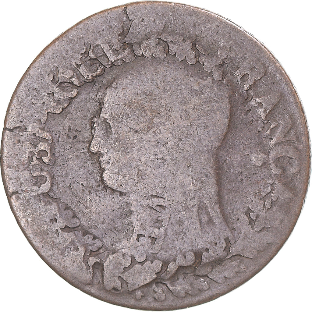 Coin, France, Dupré, 5 Centimes, 1793 / AN 5, Paris, VF(20-25), Bronze