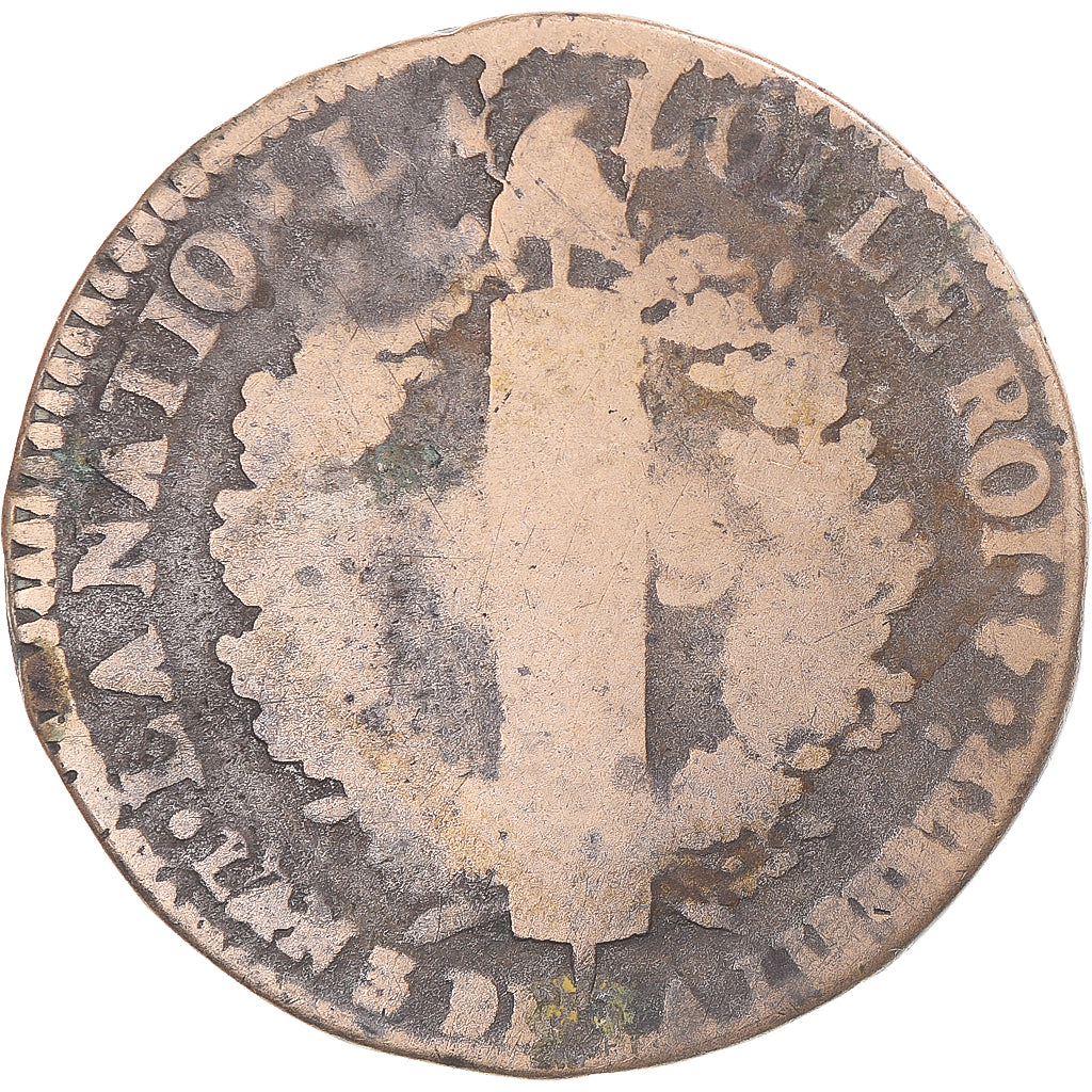 Münze, Frankreich, Louis XVI, 2 Sols, Paris, SGE, Bronze, Gadoury:25