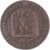 Moeda, França, Napoleon III, 5 Centimes, 1857, Strasbourg, Rara, VF(30-35)