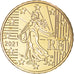 France, Monnaie de Paris, 10 Euro Cent, 2021, Pessac, BU, UNC, Acier plaqué