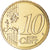 France, Monnaie de Paris, 10 Euro Cent, 2021, Pessac, BU, UNC, Acier plaqué