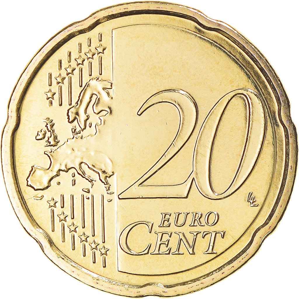 Frankreich, Monnaie de Paris, 20 Euro Cent, 2021, Pessac, BU, UNC, Acier plaqué