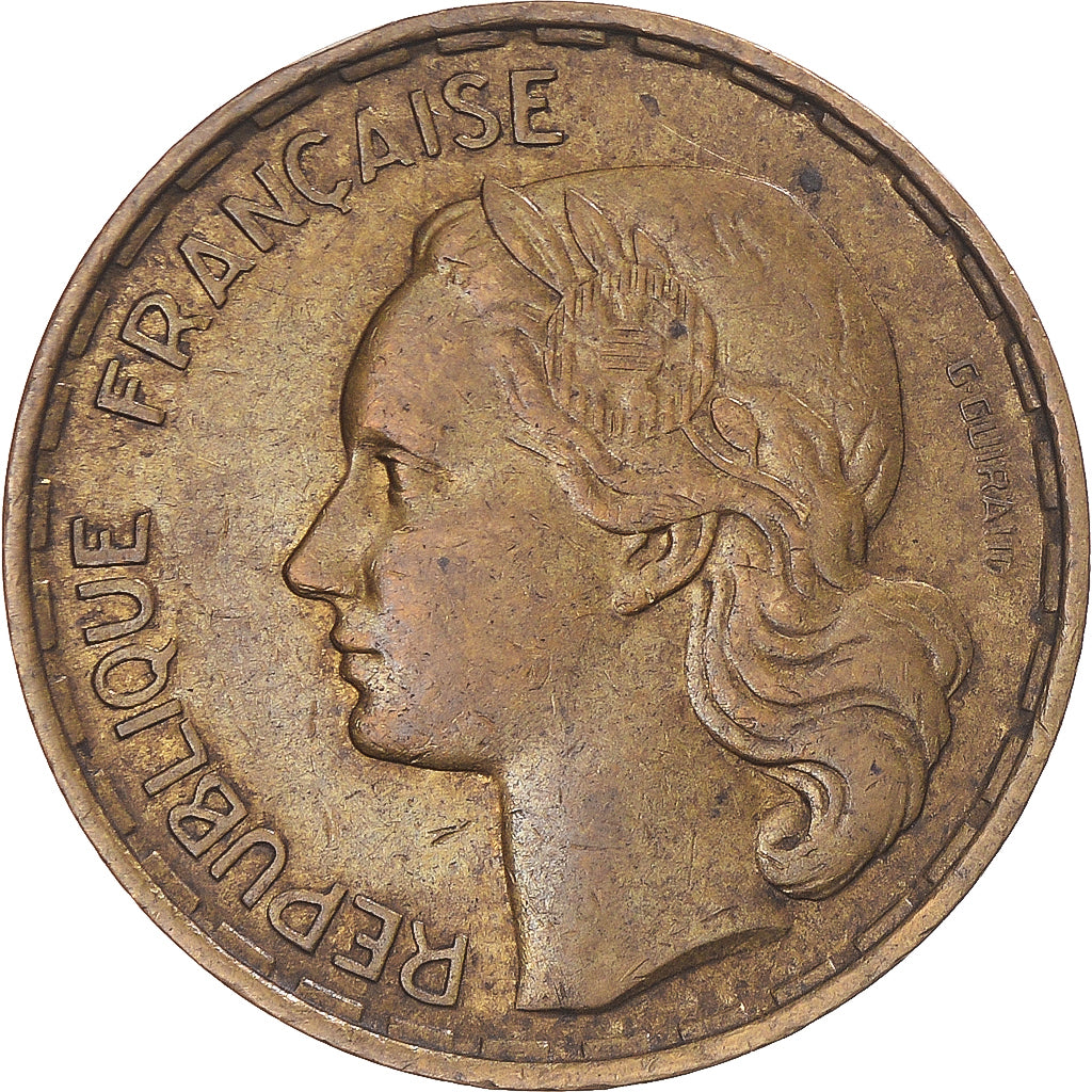 Monnaie, France, Guiraud, 50 Francs, 1952, Paris, TTB, Bronze-Aluminium