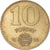 Moneta, Ungheria, 10 Forint, 1983, Budapest, BB, Alluminio-bronzo, KM:636