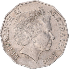 Moneda, Australia, Elizabeth II, 50 Cents, 2006, Royal Australian Mint, MBC