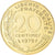 Moneda, Francia, Marianne, 20 Centimes, 1979, Paris, FDC, Aluminio - bronce
