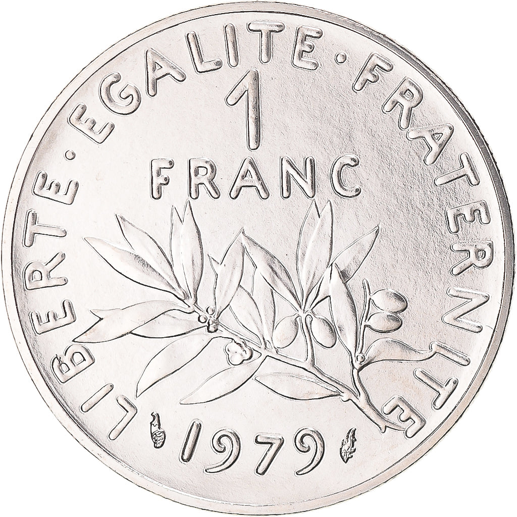 Moneda, Francia, Semeuse, Franc, 1979, Paris, FDC, Níquel, KM:925.1