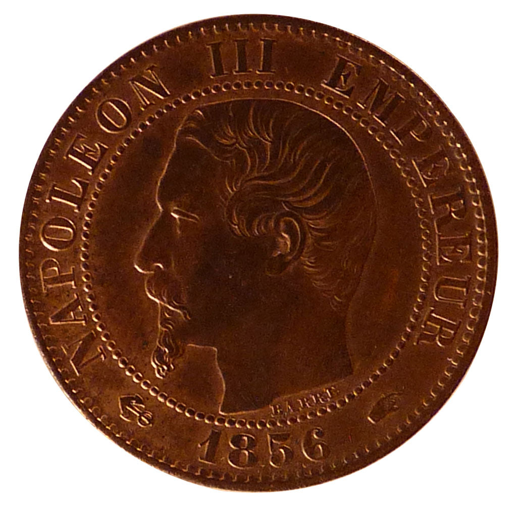 Second Empire, Napoléon III Tête Nue, 5 Centimes