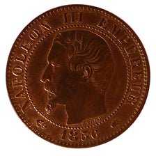 Second Empire, Napoléon III Tête Nue, 5 Centimes